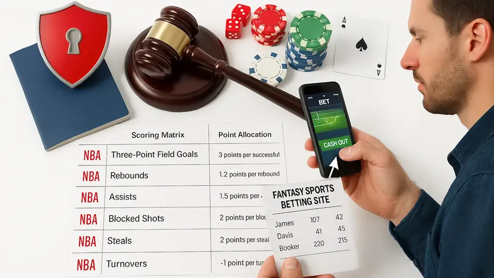 Fantasy betting Security, Licensing & Responsible Gambling Banner