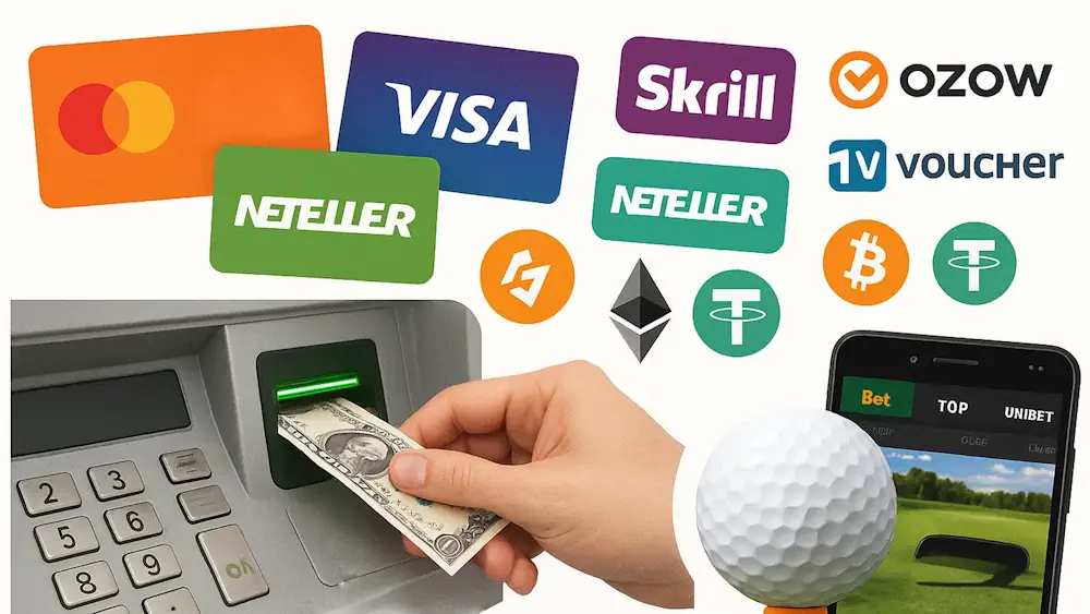 Golf Banking: Deposits, Withdrawals & Fees Banner