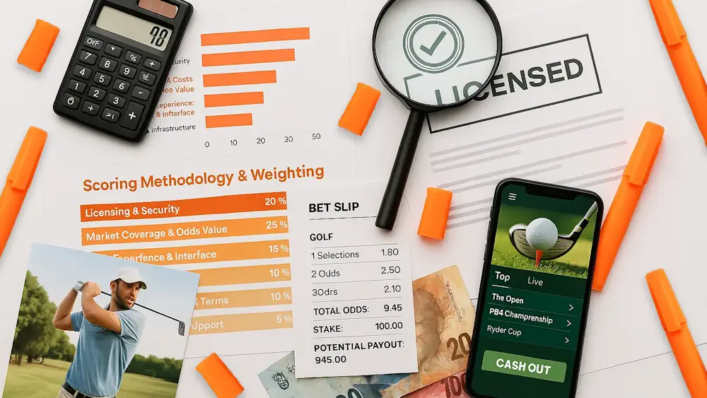 How We Tested & Ranked Golf Bookmakers in SA Banner