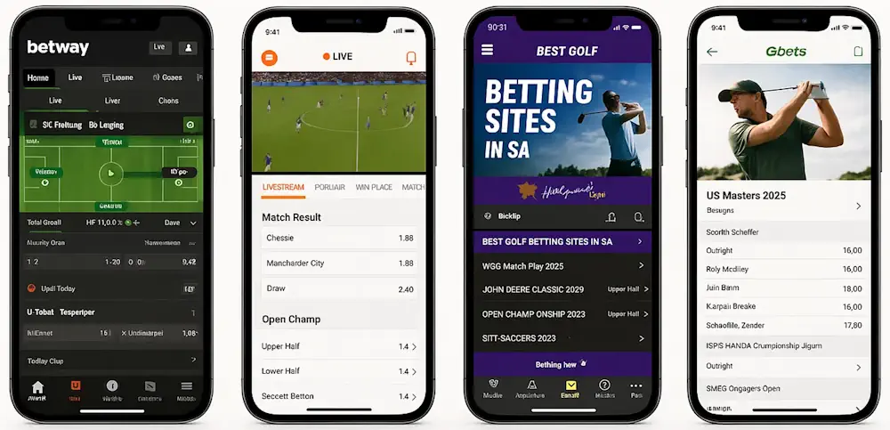 Golf Mobile Apps & User Experience Banner