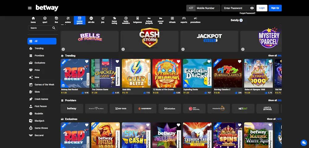 Betway Screenshot