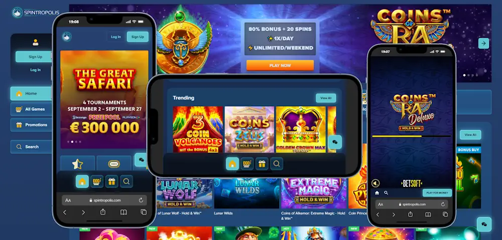 Spintropolis iphone Banner