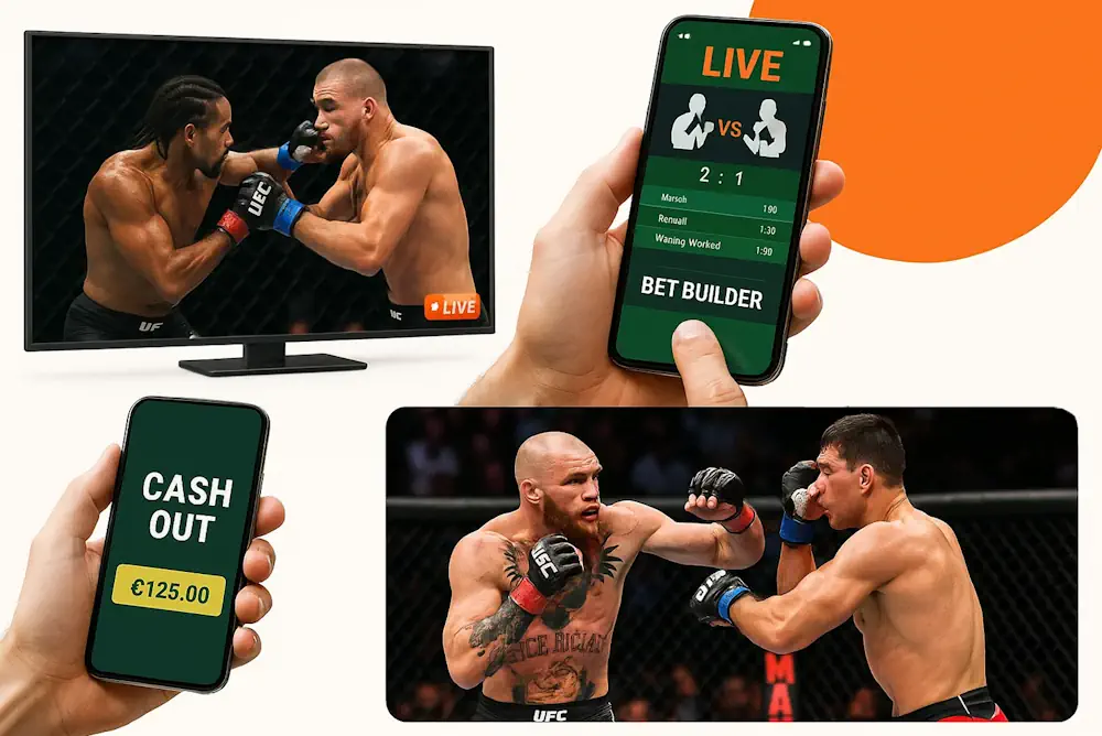 MMA Live Betting & Streaming Experience Banner