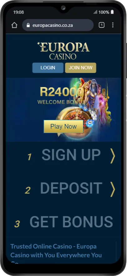 Europa mobile windows Support Banner