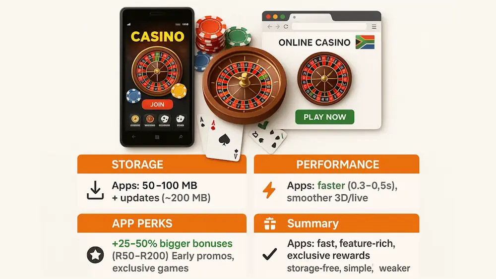 Windows Mobile Casino Apps vs. Browser Play Banner