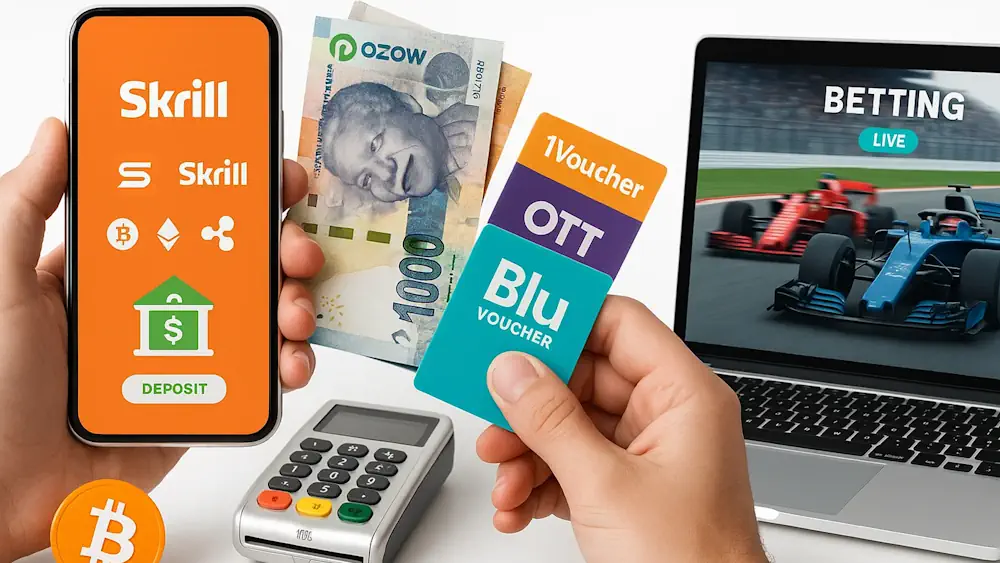 Motorsport Betting Banking: Deposits, Withdrawals & Fees Banner