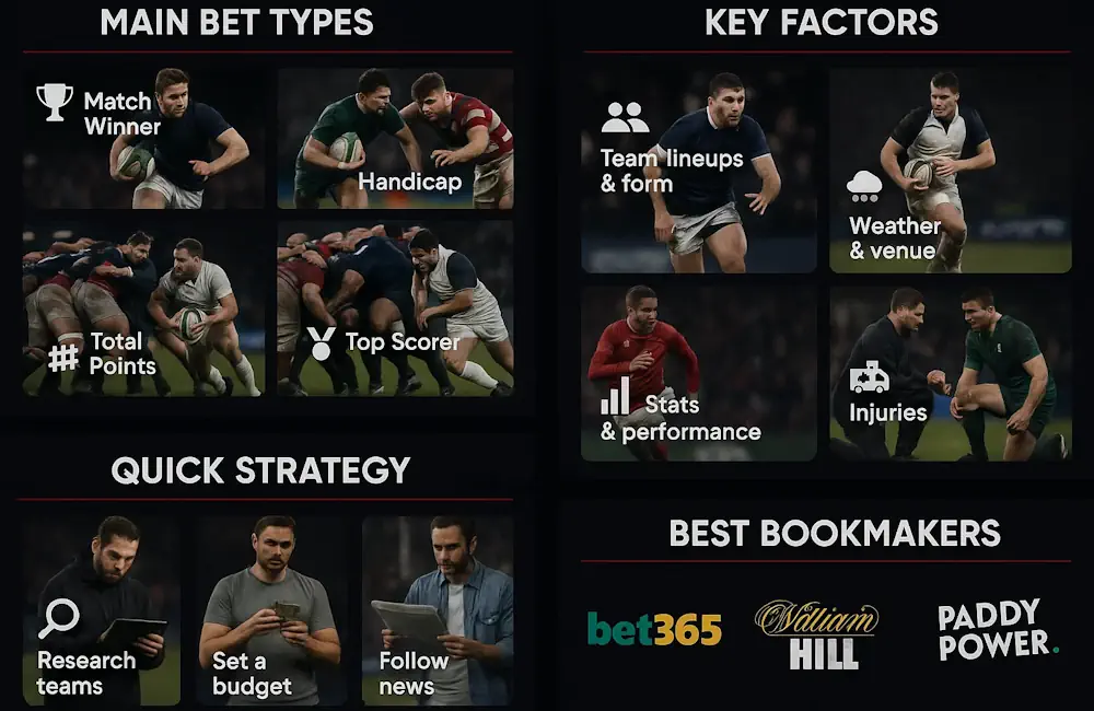 Rugby Sevens Strategy Infographic