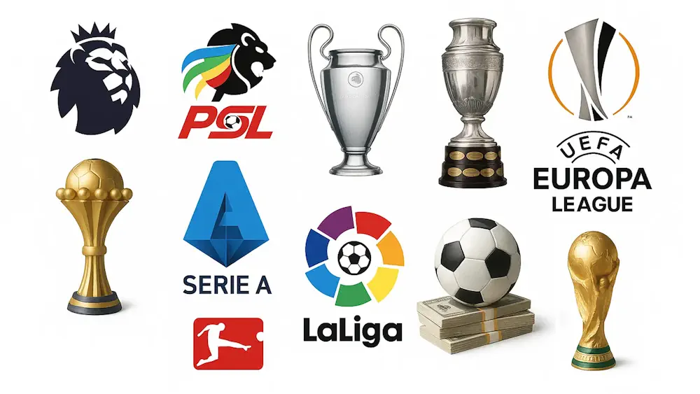 Top Soccer Betting Leagues & Tournaments Banner