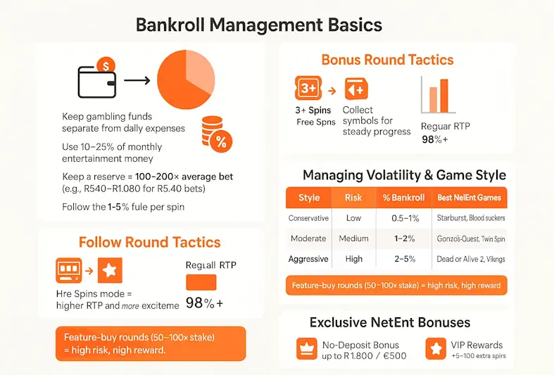 How to Win on NetEnt Slots Infographic