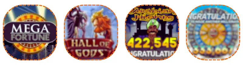 NetEnt Jackpot Games Banner