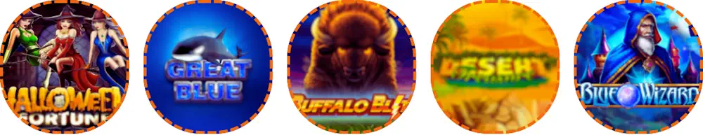 Playtech Top 5 Slots Banner