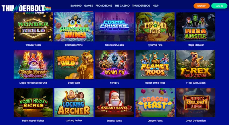 Thunderbolt Games Screenshot