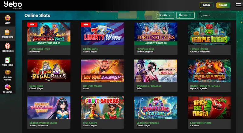 Yebo Slots Screenshot