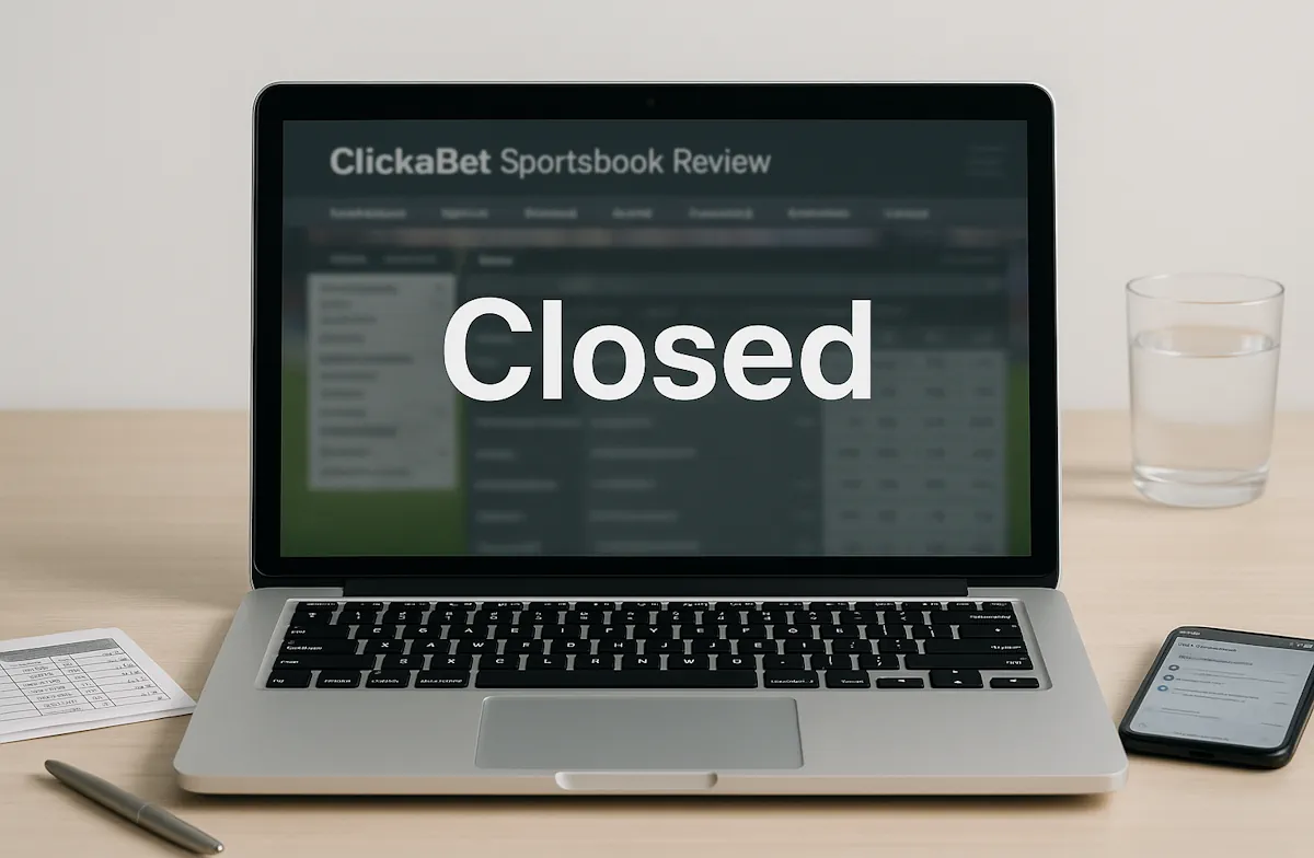 ClickaBet Homepage Closed Banner