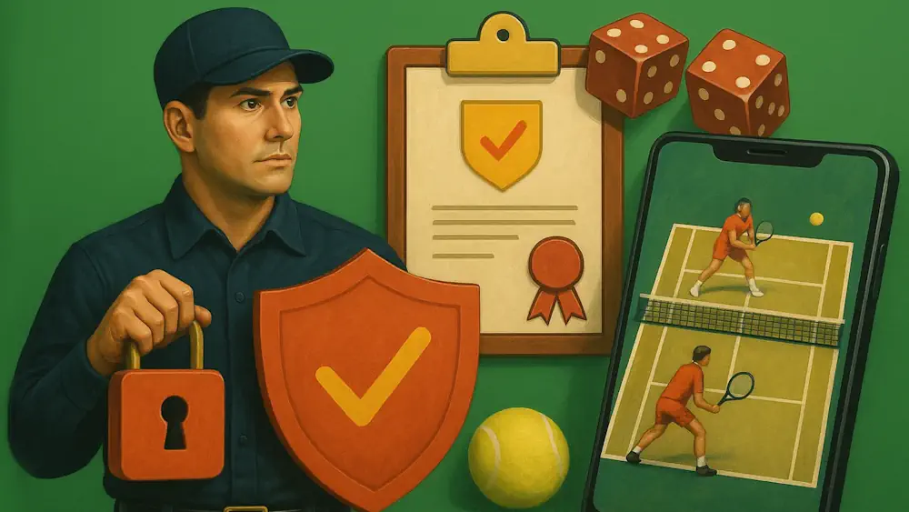 Tennis Security, Licensing & Fair Play Banner