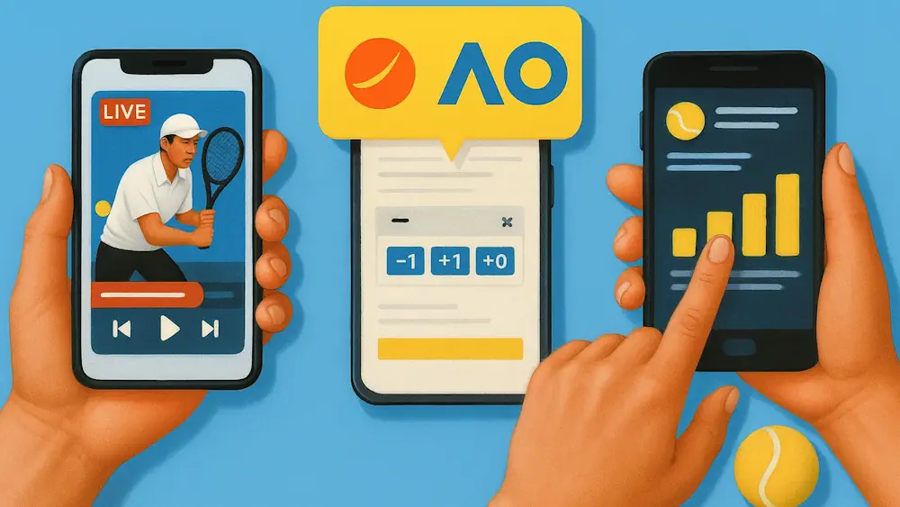 Aus Open Mobile Apps for Australian Open Banner