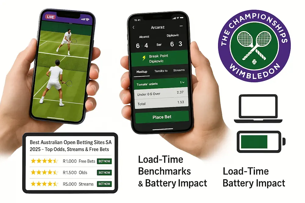 Tennis Wimbledon Mobile App Banner