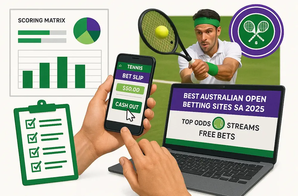 Tennis Wimbledon Testing and Ranking Banner