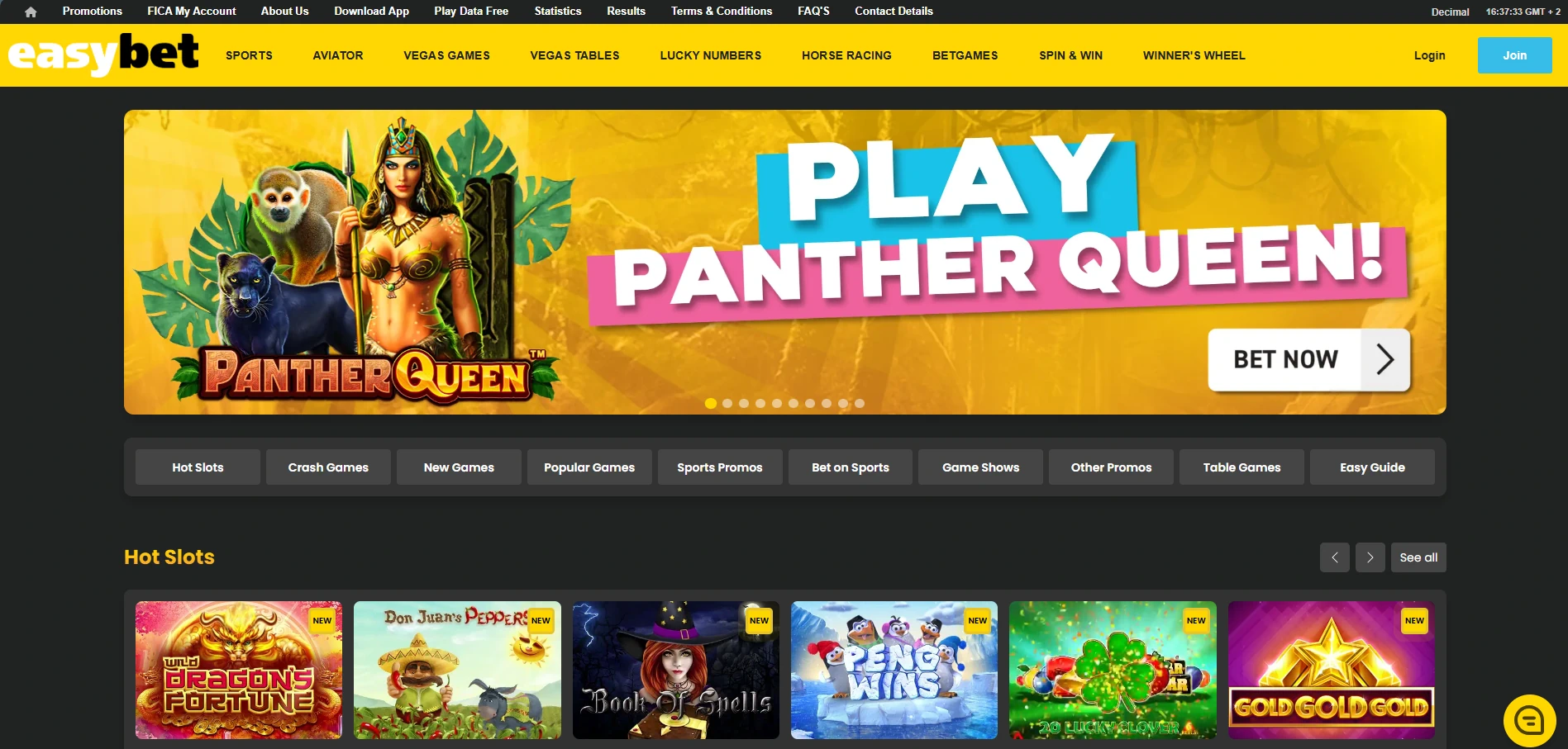 Easybet Screenshot