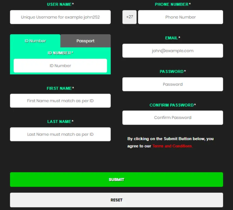 How to Register a Supabets Account