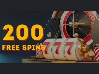 200 free spins